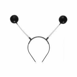 Diadème boules noir