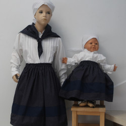 Blusa blanca 4 años
