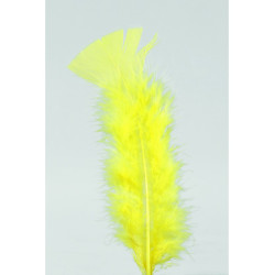 POCHE 100 PLUMES JAUNE