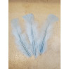 BOLSA 25 GRAMOSS PLUMAS AZUL CLARO