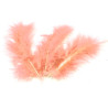 PLUMA DE AVESTRUZ SALMON 35 CM