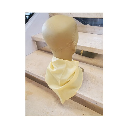 PAÑUELO POLIAMIDA AMARILLO HUEVO