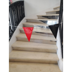 GUIRLANDE NOIR/ROUGE