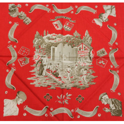 Foulard rouge Zazpiak Bat