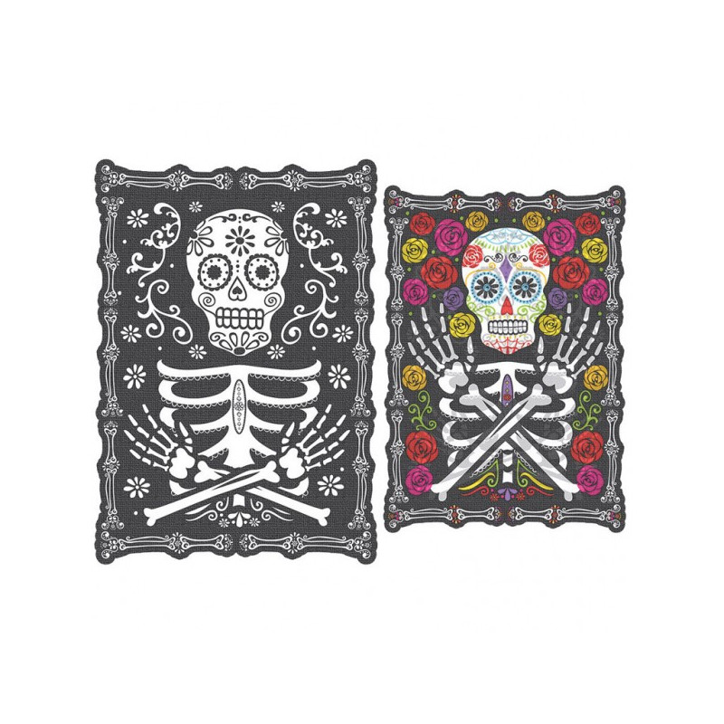 Décoration lenticulaire Day of the Dead