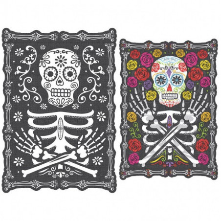 Décoration lenticulaire Day of the Dead