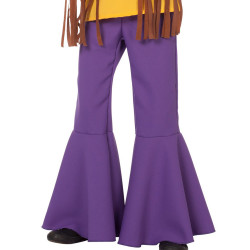 Pantalón violeta talla 6 años