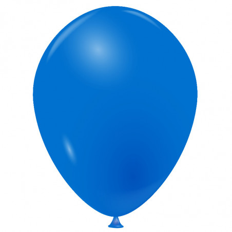 100 Ballons bleu