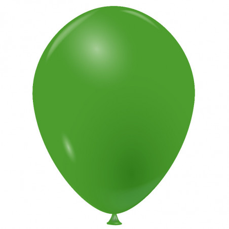 10 Ballons vert prairie