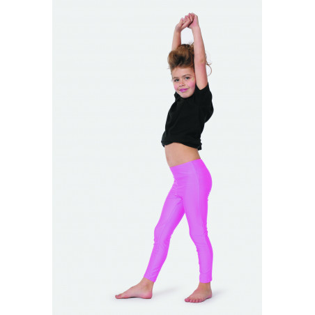 Leggins rose fluo taille 8