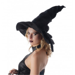 Chapeau sorcière noir