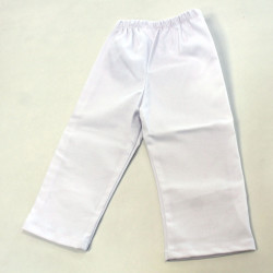 Pantalón blanco 12 meses