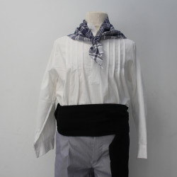 Chemise blanche coton 8