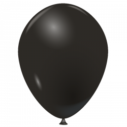 10 Ballons noir