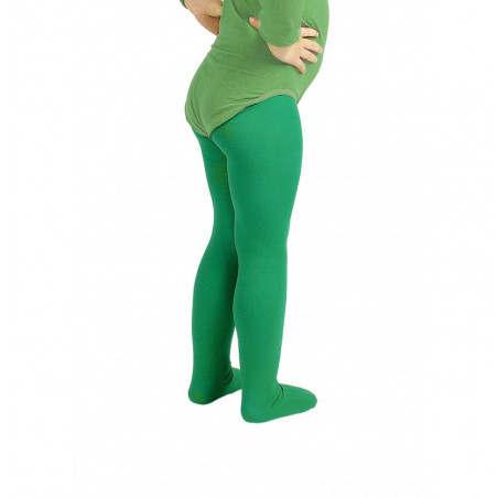 Panty verde 116-128 cms