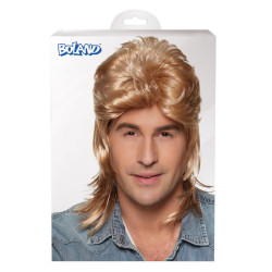 Perruque blonde homme