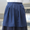 Delantal azul T8