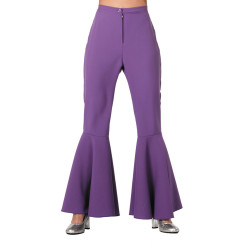 Pantalon disco violeta