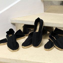 Espadrilles noires 45